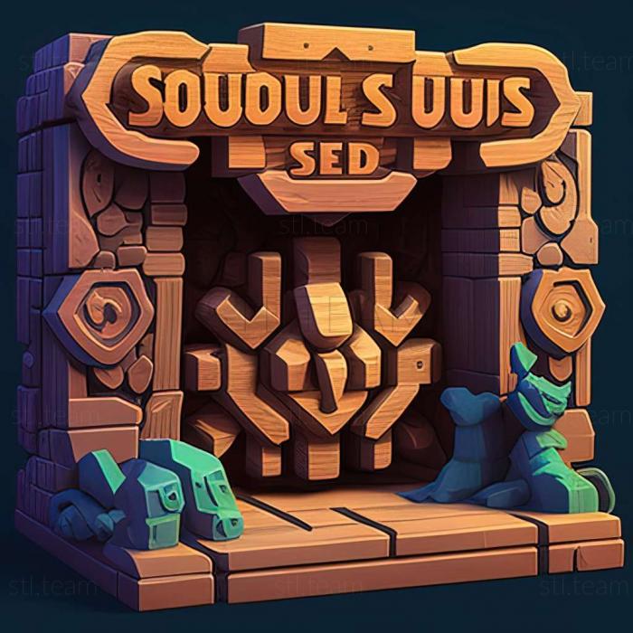 3D модель Гра Dungeon Souls (STL)